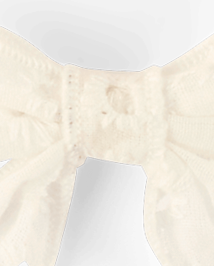 Girls Striped Bow Hair Clip 3-Pack - Club House