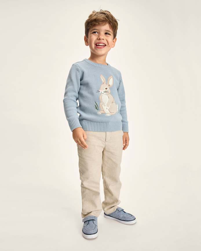 Boys Linen-Blend Dress Pants - Special Occasions