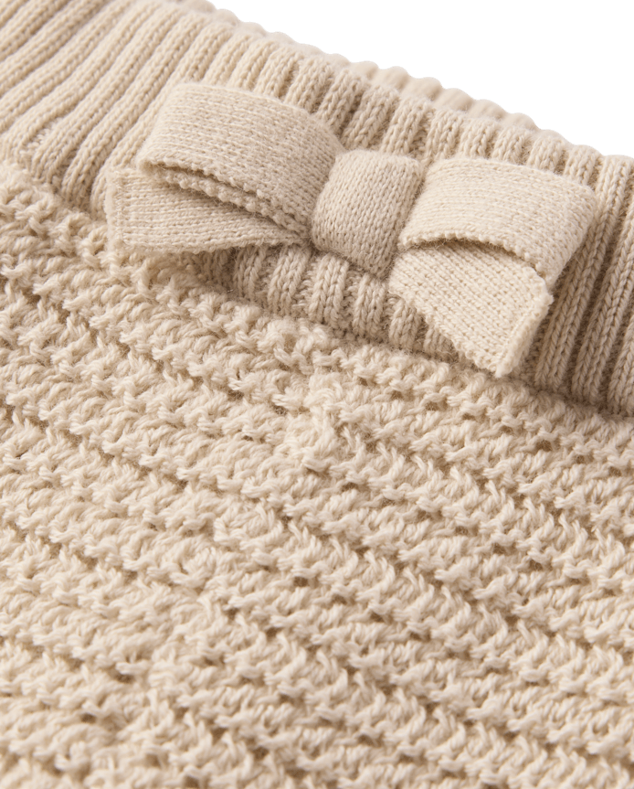 Girls Crochet Scalloped Shorts - Driftwood Bay