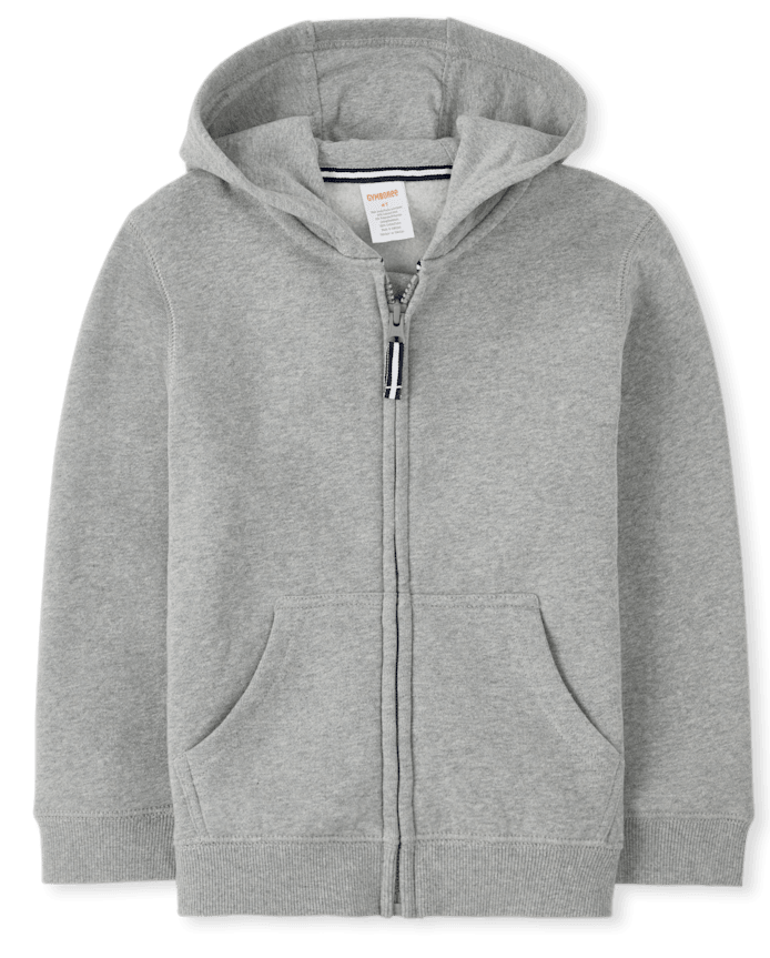 Boys Zip Up Hoodie And Jogger Pants 2-Piece Outfit Set