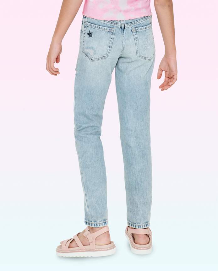 Tween Girls High Rise Girlfriend Jeans