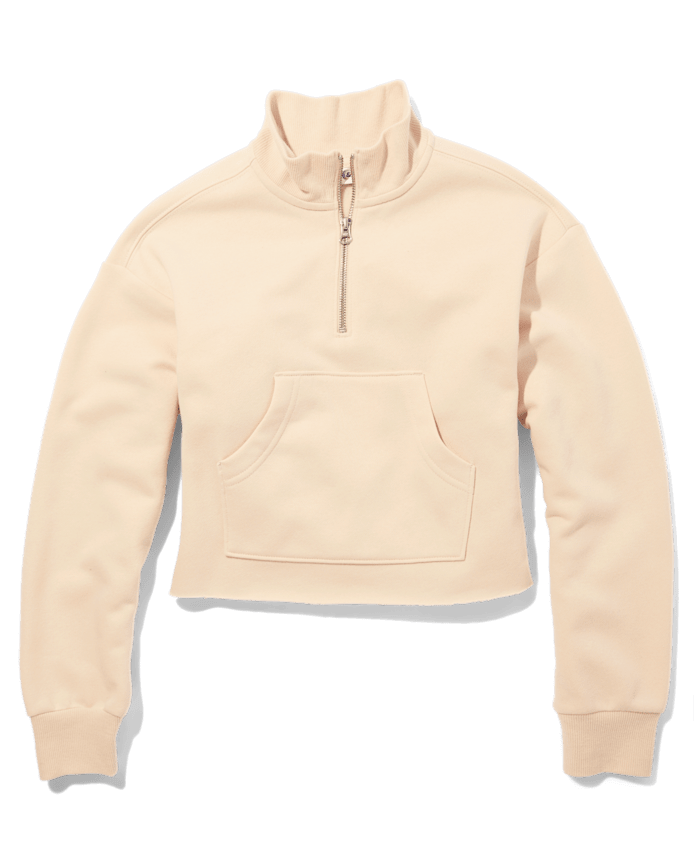 Tween Girls Fleece Half Zip Sweatshirt