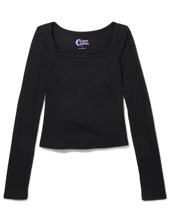 Tween Girls Ribbed Top