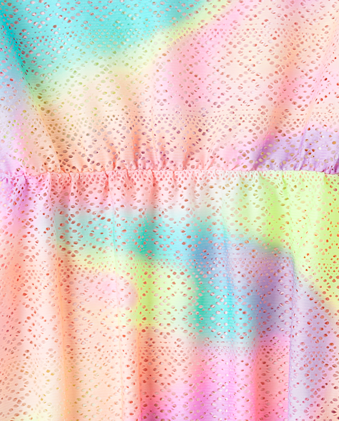 Tween Girls Rainbow Lace Cover Up