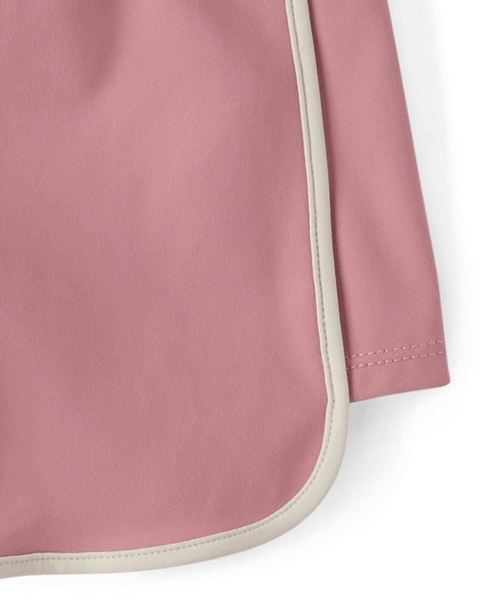 Tween Girls Quick Dry High Rise Foldover Dolphin Shorts