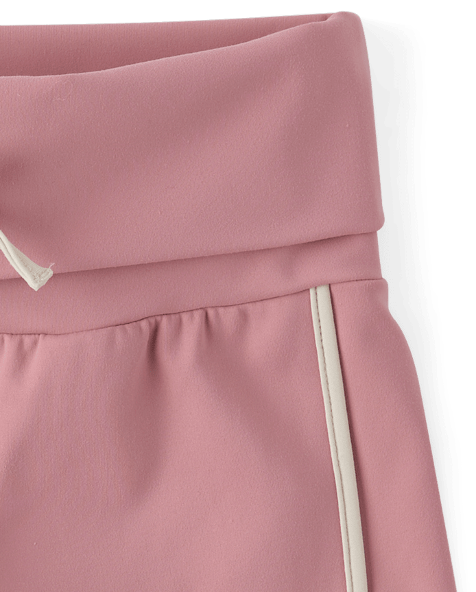 Tween Girls Quick Dry High Rise Foldover Dolphin Shorts