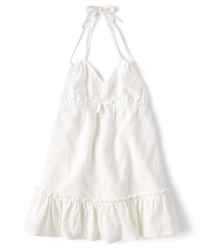 Tween Girls Halter Cover-Up