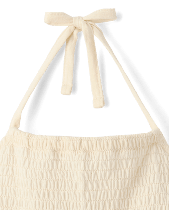 Tween Girls Halter Peplum Top