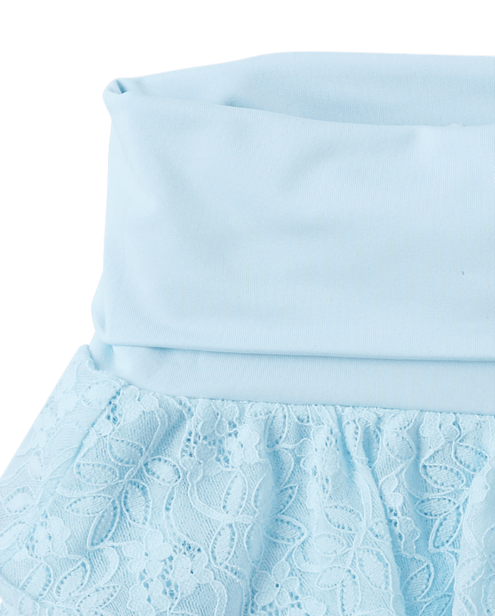 Tween Girls Lace Tiered Skort