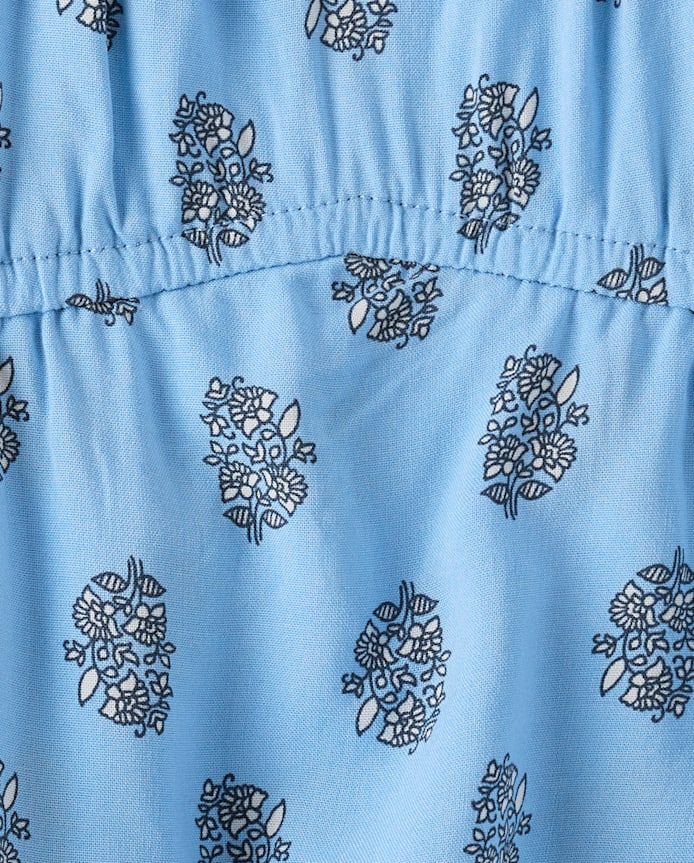 Tween Girls Floral Tiered Tank Top