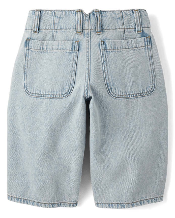 Tween Girls Barrel Jorts