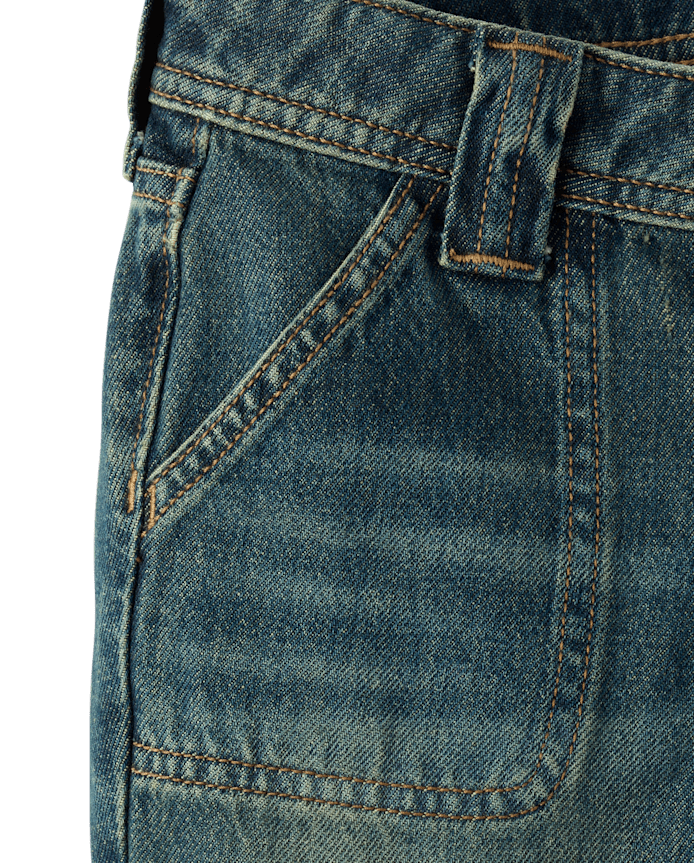 Tween Girls Low Rise Cargo Bootcut Jeans