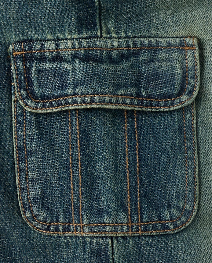 Tween Girls Low Rise Cargo Bootcut Jeans