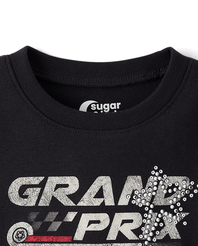 Tween Girls Graphic Baby Tee