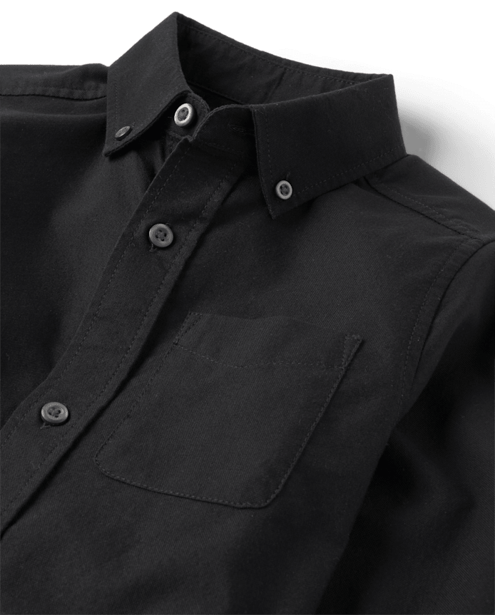 Kids Uniform Oxford Button Down Shirt