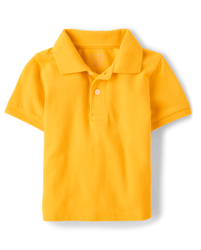 Baby And Toddler Uniform Soft Pique Polo