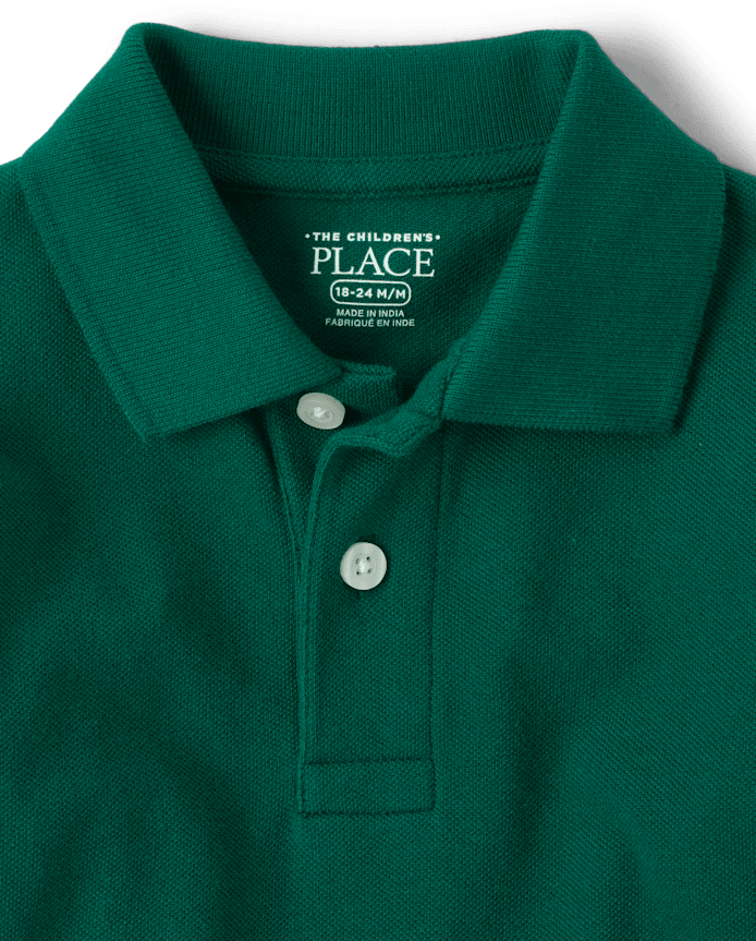 Baby And Toddler Uniform Soft Pique Polo
