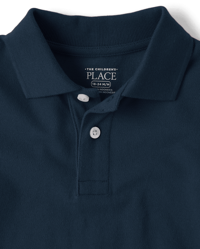 Baby And Toddler Uniform Soft Pique Polo