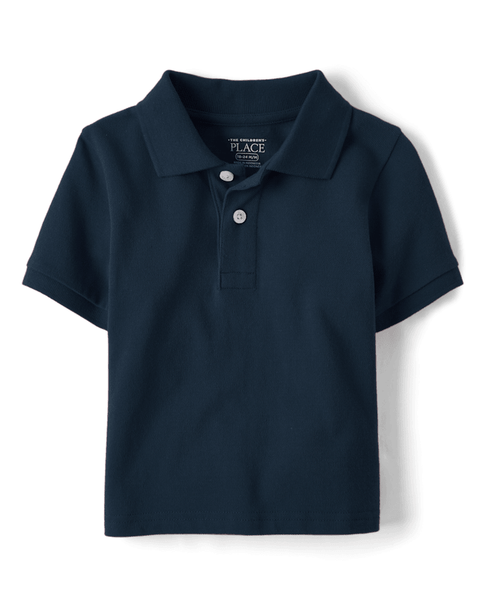 Baby And Toddler Uniform Soft Pique Polo