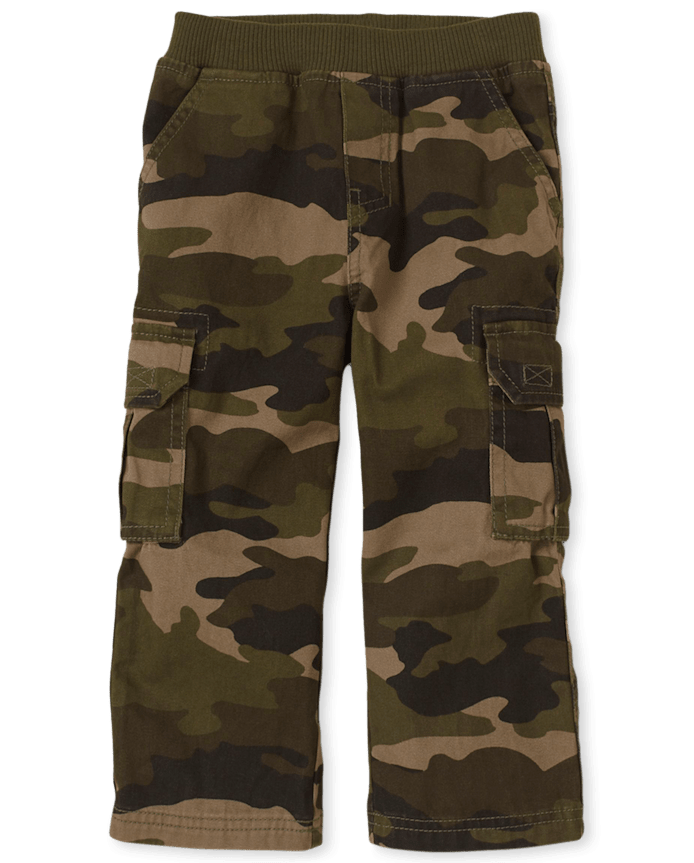 Pantalon cargo à enfiler pour bébés et tout-petits garçons