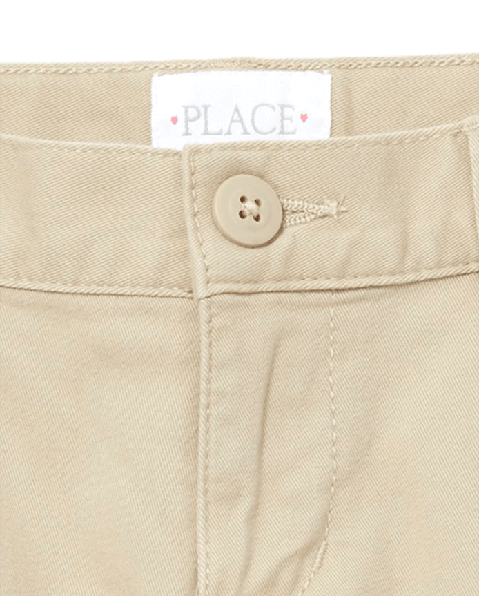 Girls Uniform Stretch Chino Shorts