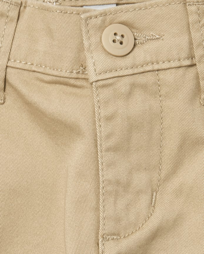 Girls Uniform Stretch Bootcut Chino Pants