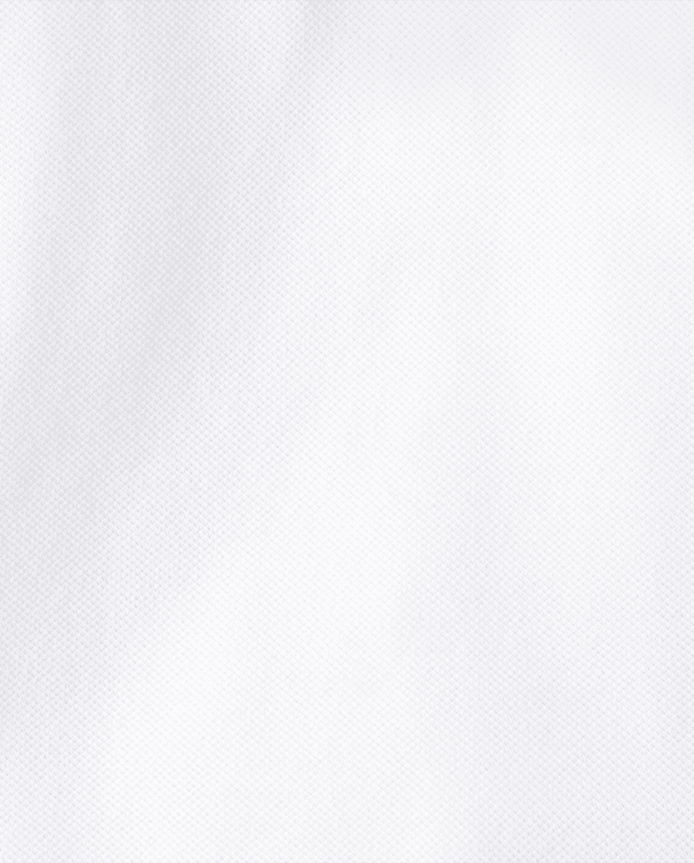 Toddler Girls Uniform Ruffle Soft Stretch Pique Polo