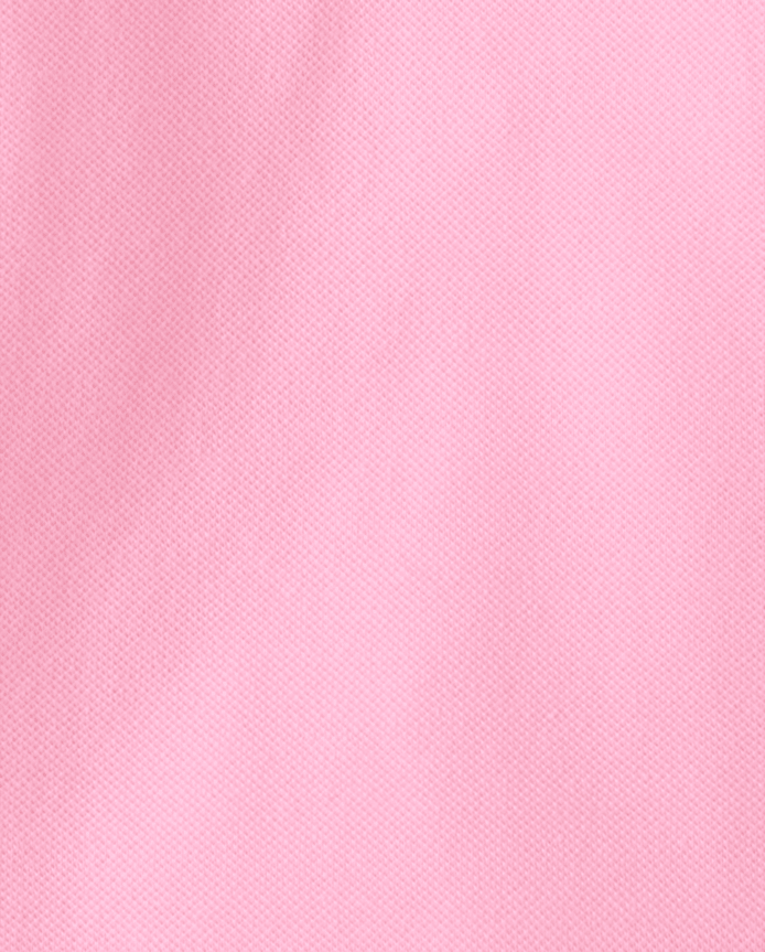 Toddler Girls Uniform Ruffle Soft Stretch Pique Polo