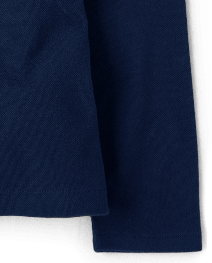 Girls Uniform Soft Stretch Pique Polo