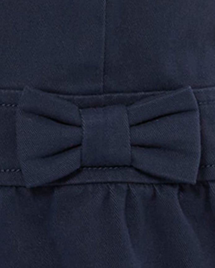 Toddler Girls Uniform Bow Jumper