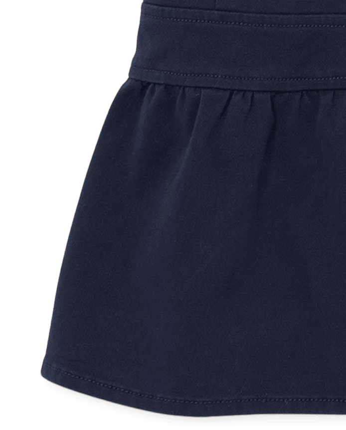 Toddler Girls Uniform Bow Jumper