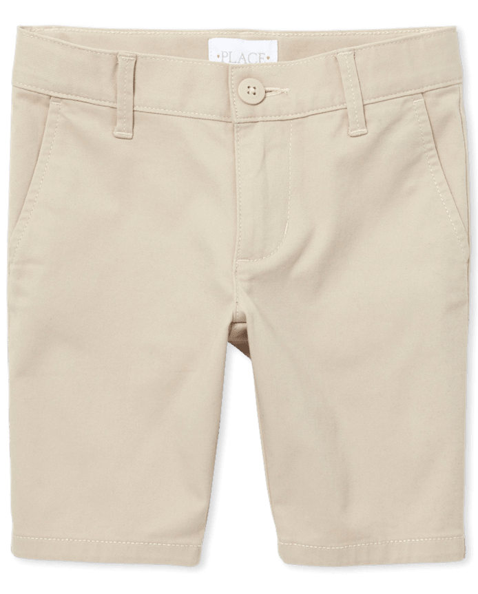 Girls Uniform Stretch Chino Shorts