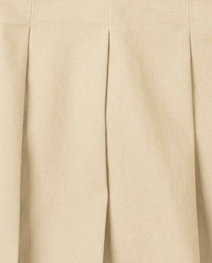 Girls Uniform Stretch Pleated Skort