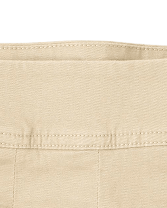 Girls Uniform Stretch Pleated Skort