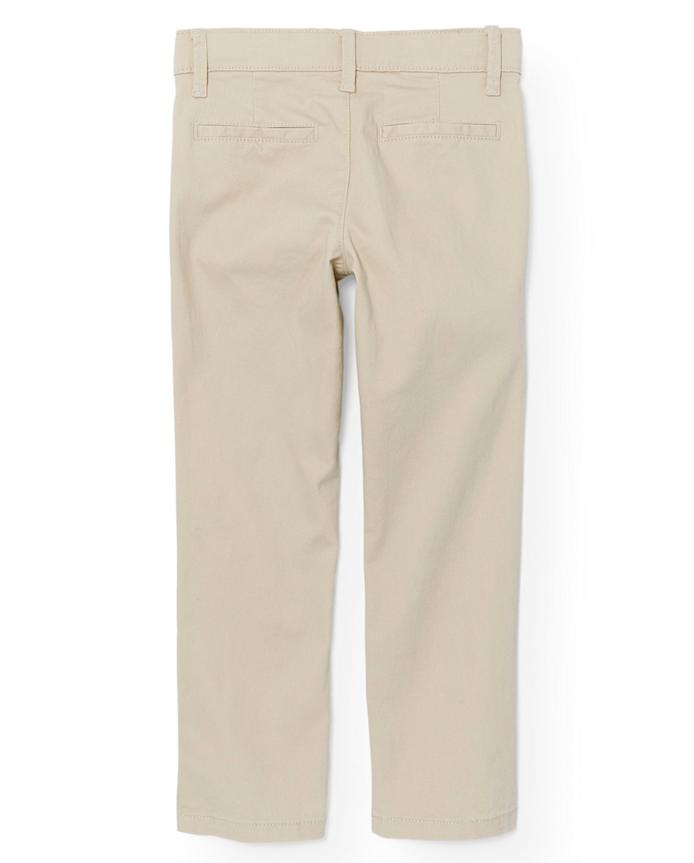 Pantalon chino skinny extensible pour uniforme filles - Taille Plus