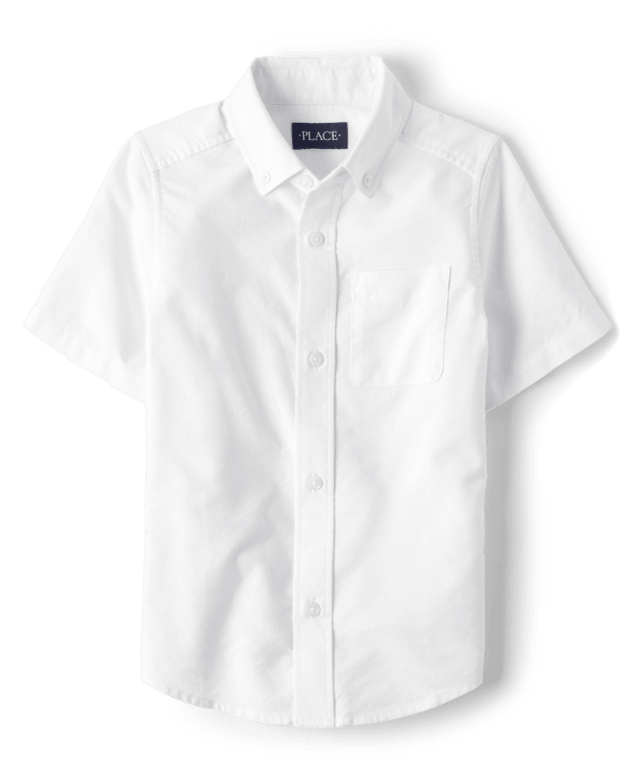 Kids Uniform Oxford Button Down Shirt
