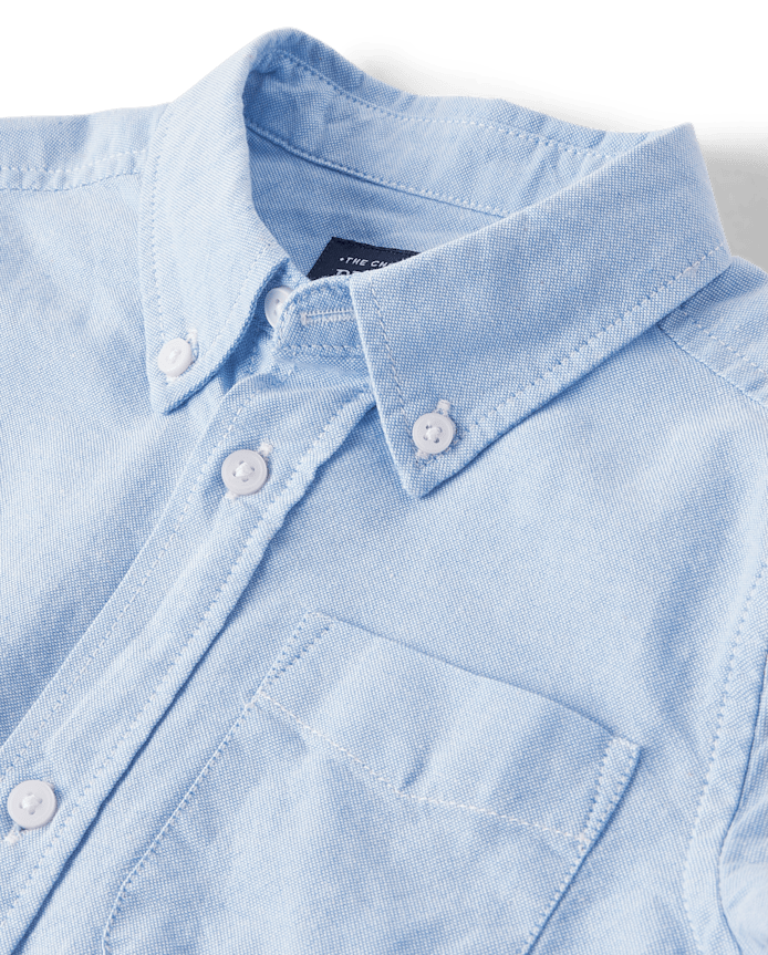 Kids Uniform Oxford Button Down Shirt