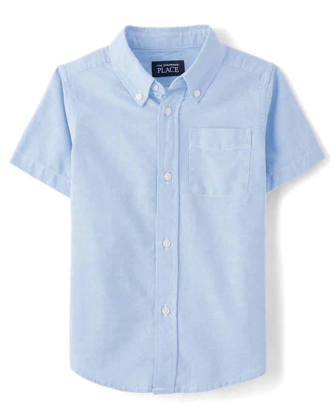 Kids Uniform Oxford Button Down Shirt