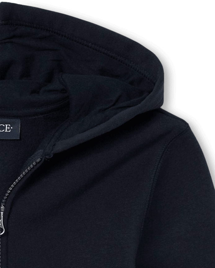 Kids Fleece Zip Up Hoodie