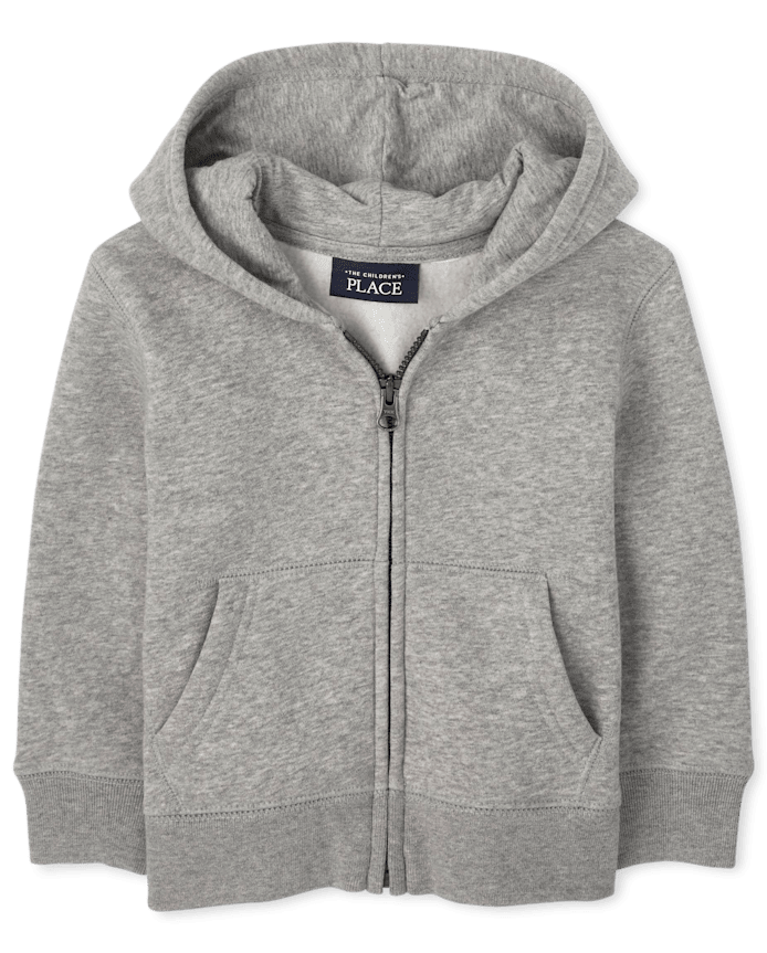 Baby and Toddler Fleece Zip Up Hoodie