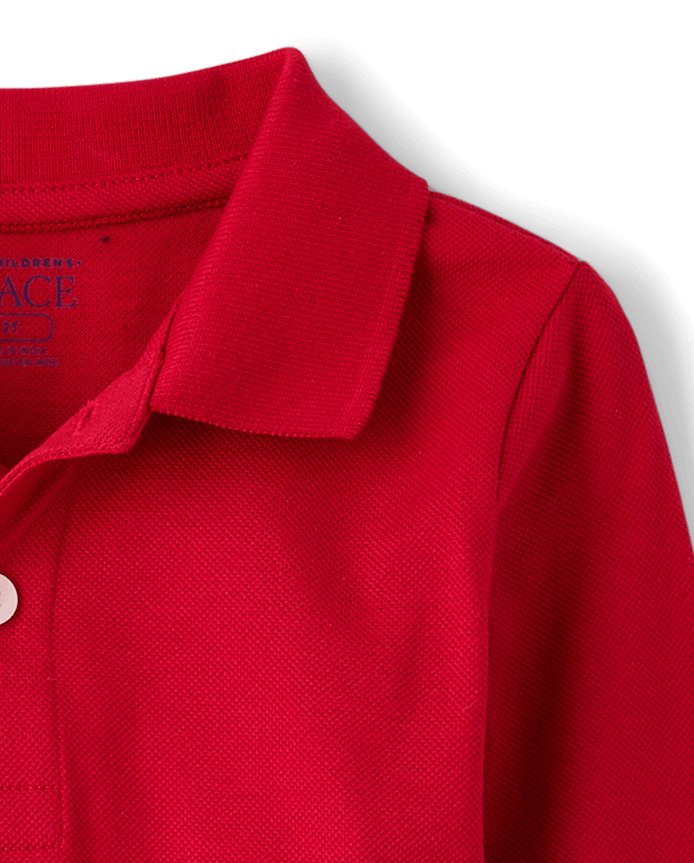 Polo piqué doux pour bébé et tout-petit