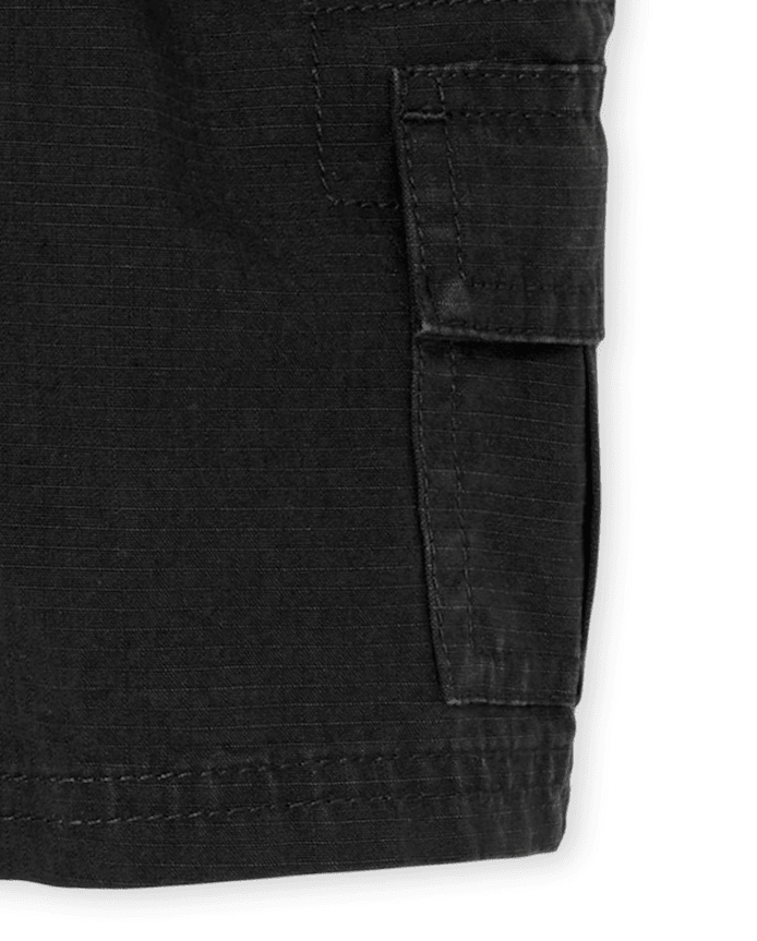 Toddler Boys Ripstop Pull On Cargo Shorts