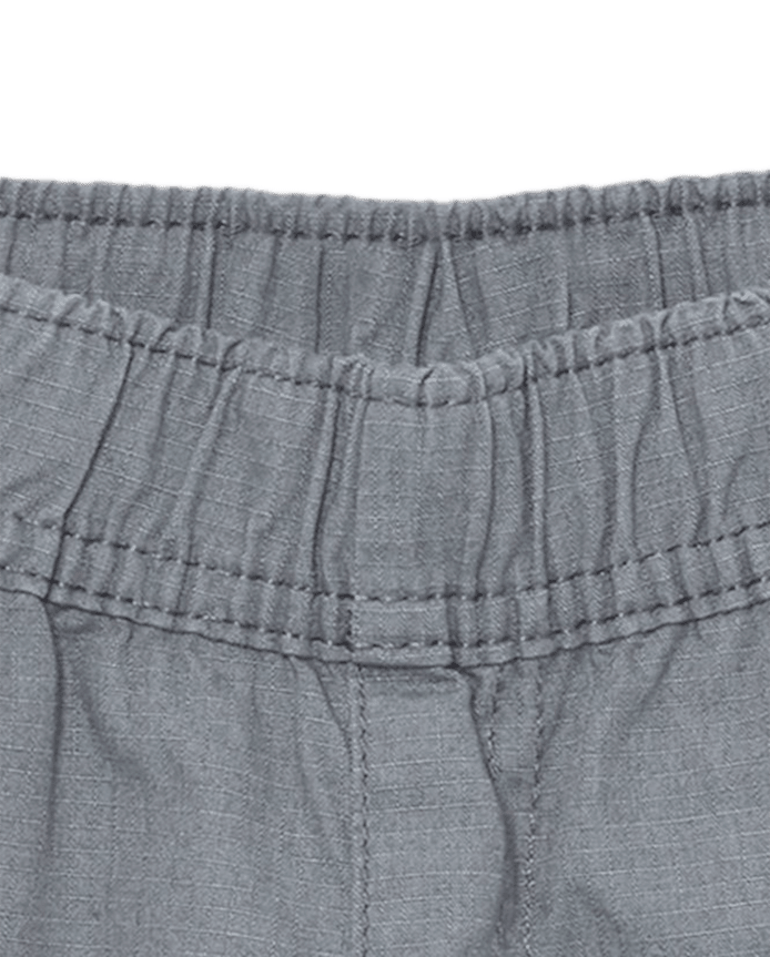 Short cargo à enfiler uniforme pour bébé et tout-petit garçon