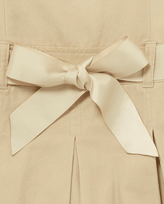 Girls Uniform Bow Jumper