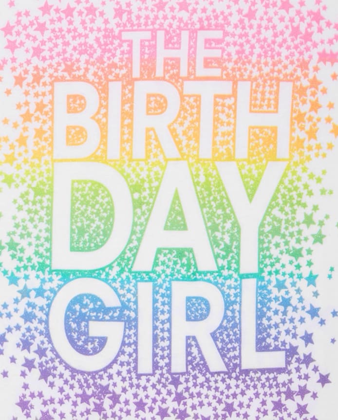 Girls Birthday Graphic Tee
