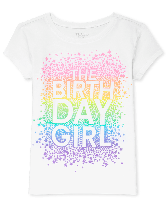 Girls Birthday Graphic Tee