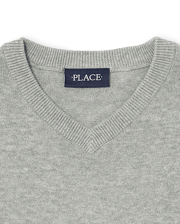 Kids V Neck Sweater