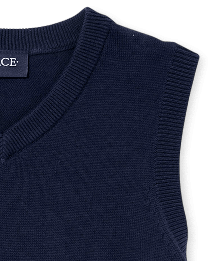 Boys V-Neck Sweater Vest