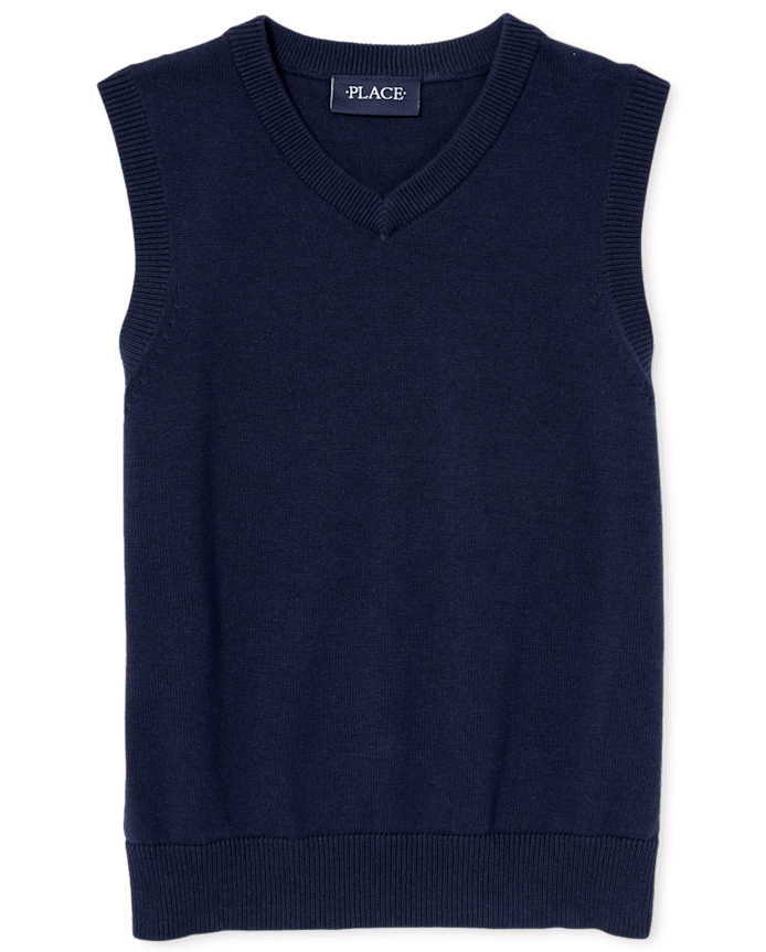 Boys V-Neck Sweater Vest