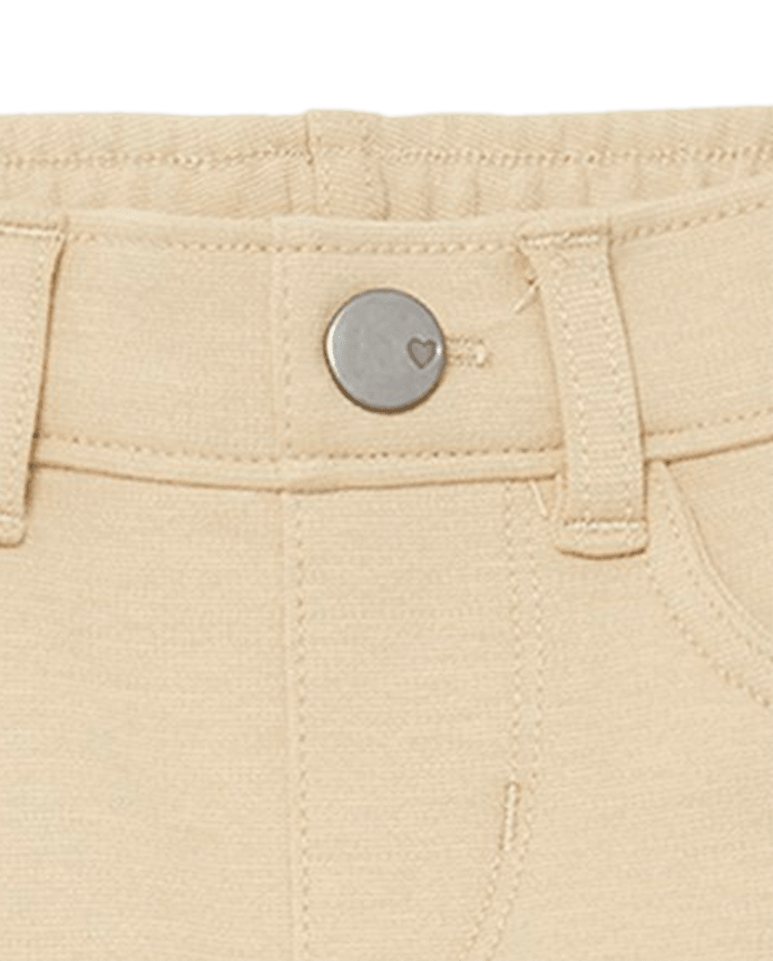 Toddler Girls Uniform Ponte Knit Pull On Jeggings